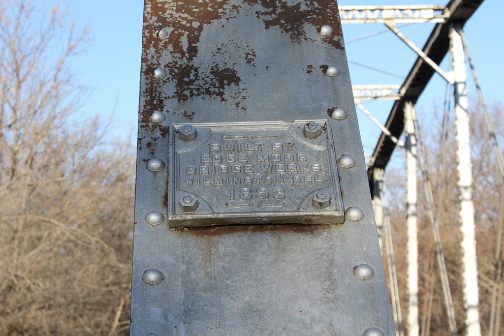 Edge Moor Bridge Works plaque