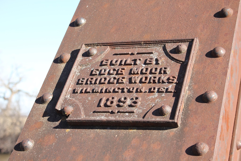Edge Moor Bridge Works plaque