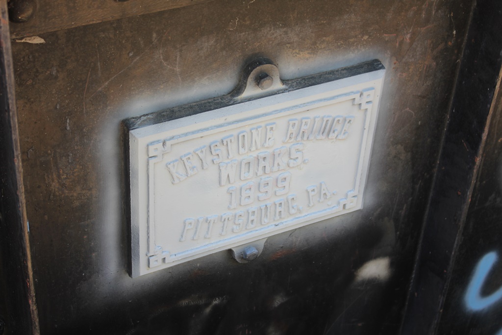 Keystone Bridge Company plaque
