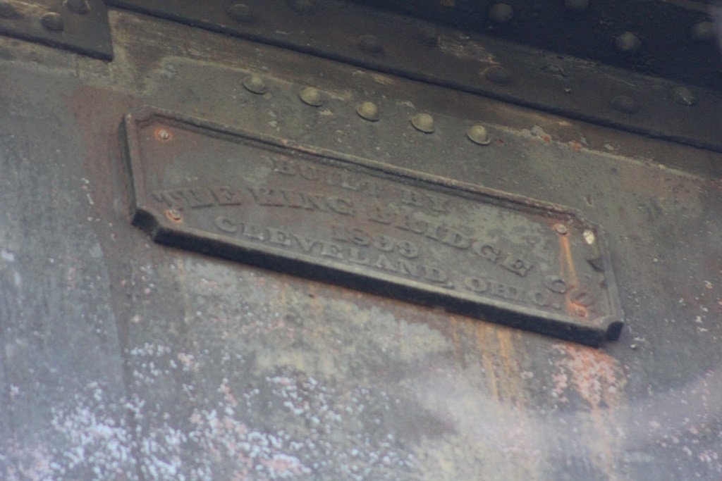 King Bridge Company plaque
