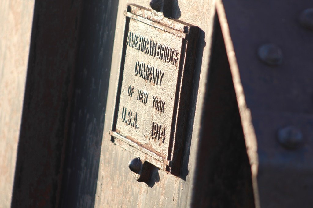 American Bridge Company plaque 1910-World War II Design