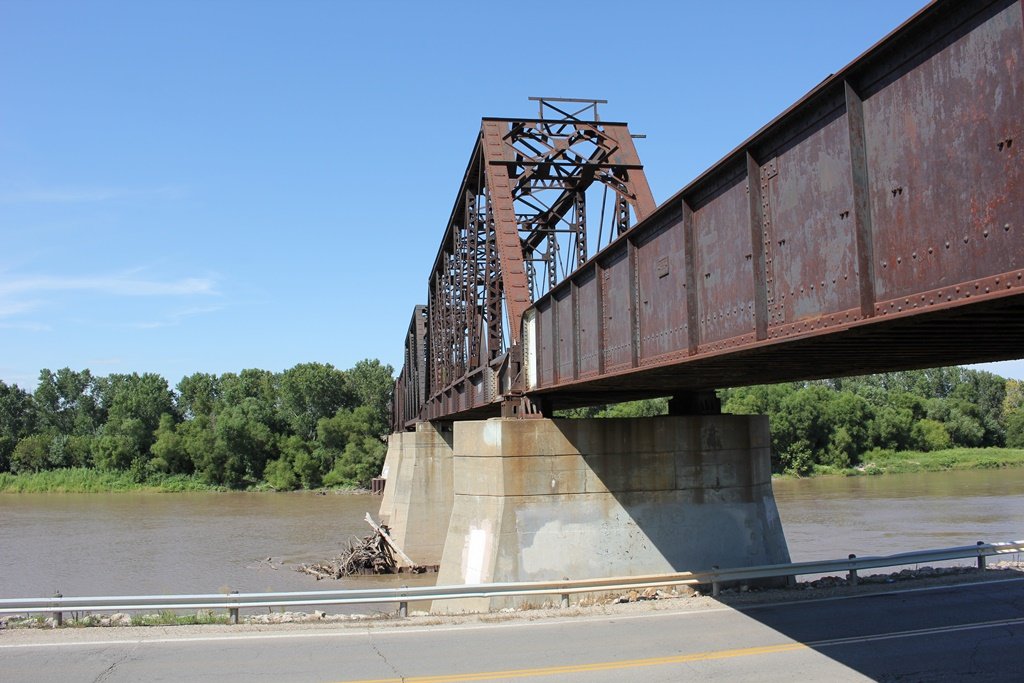 Topeka Rail Bridge (East)