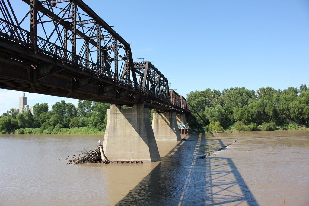 Topeka Rail Bridge (East)
