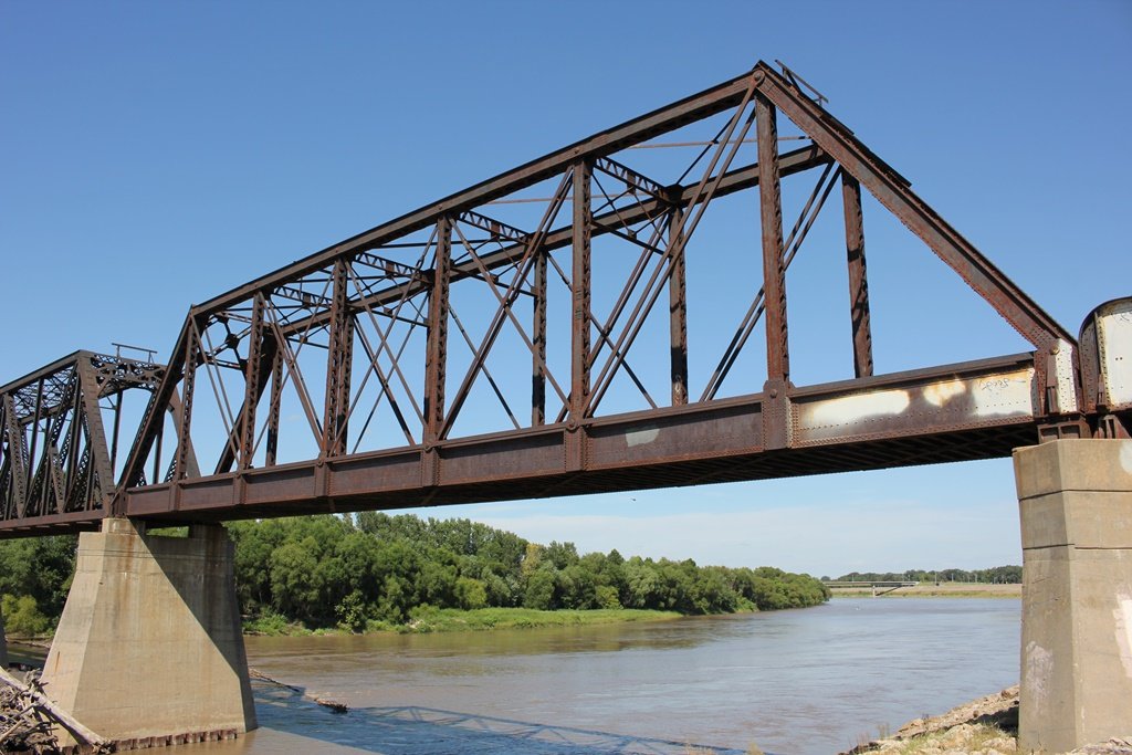 Topeka Rail Bridge (East)