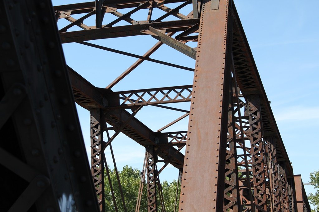 Topeka Rail Bridge (East)